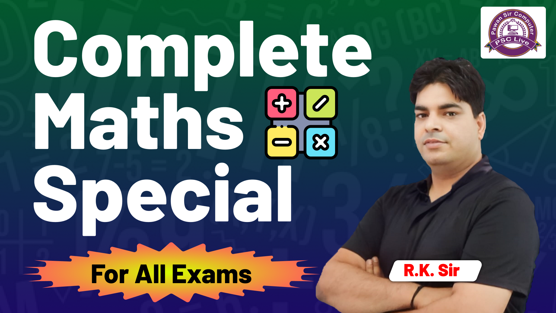 Complete Maths By R K Sir